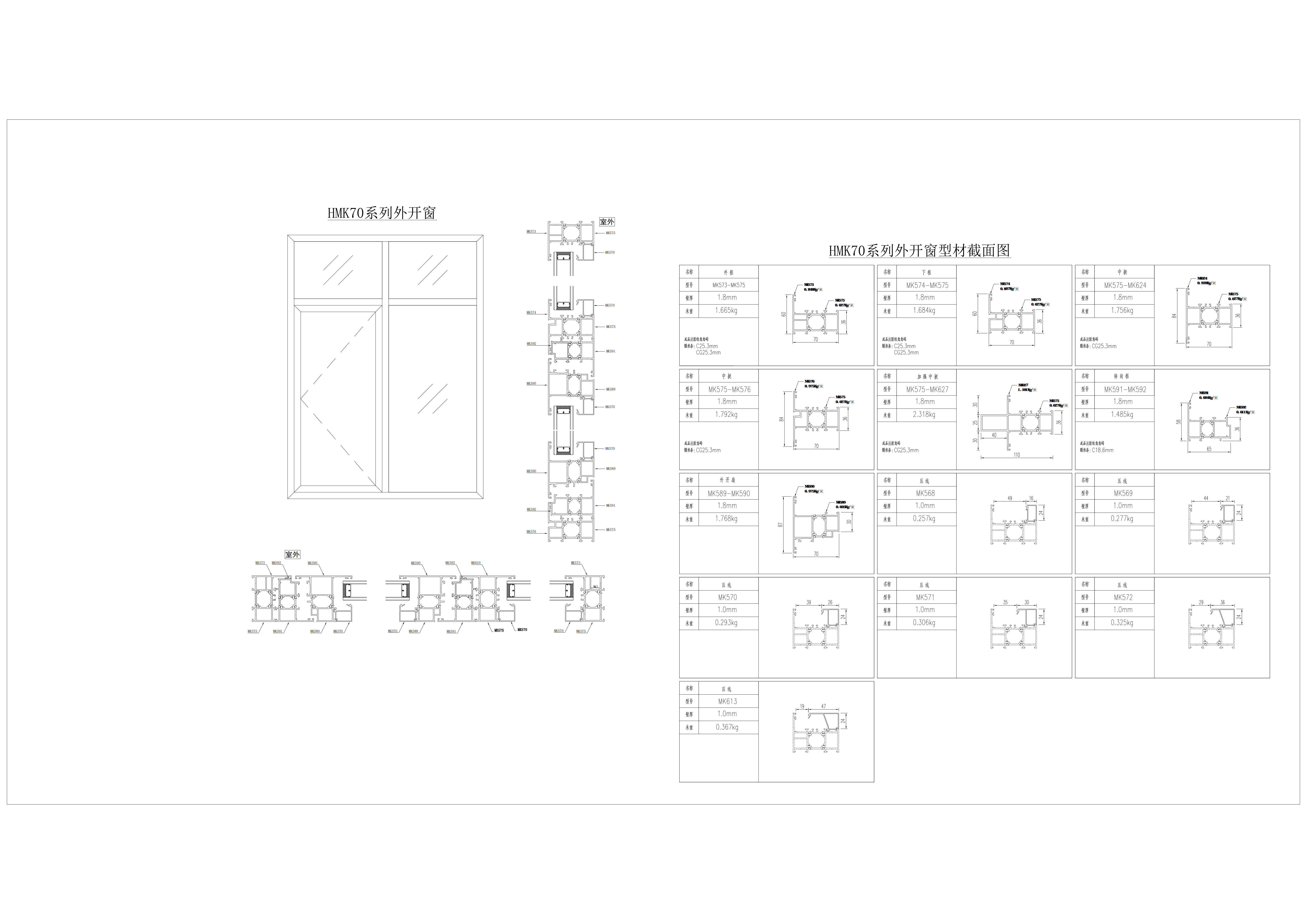 家装-HMK70系列-外开窗
